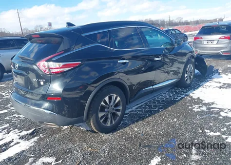 2017 Nissan Murano Platinum/S/Sl/Sv z USA, uszkodzony, nr VIN 5N1AZ2MH8HN105630